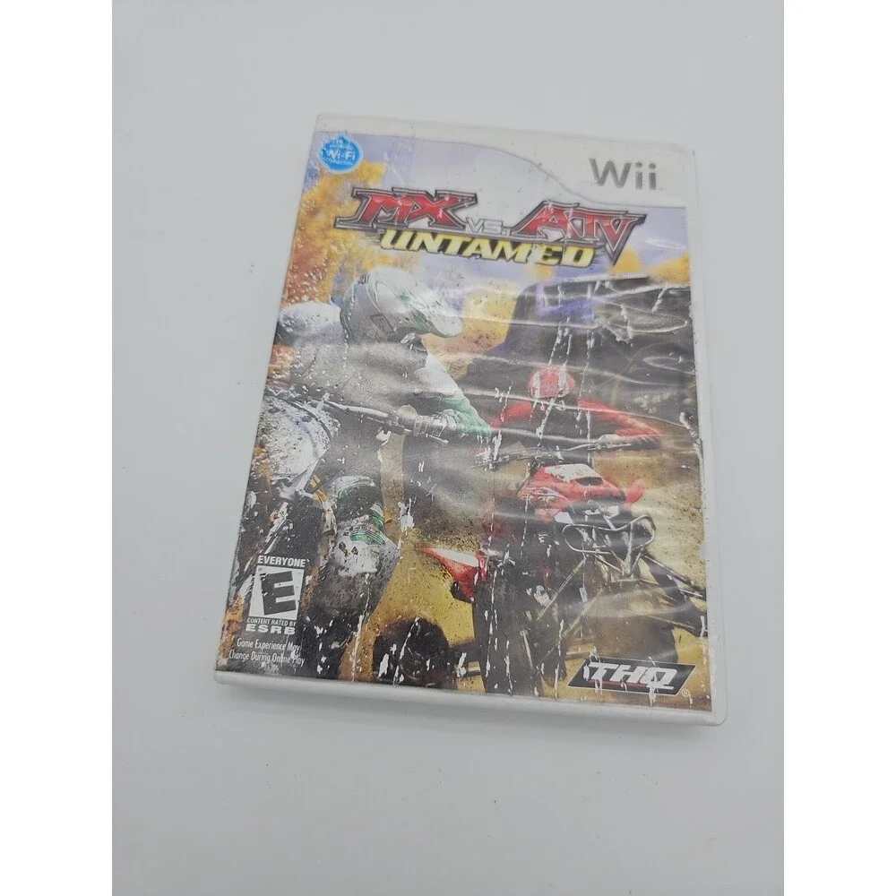 Nintendo Wii Game MX vs. ATV Untamed  Complete with Case and Manual
